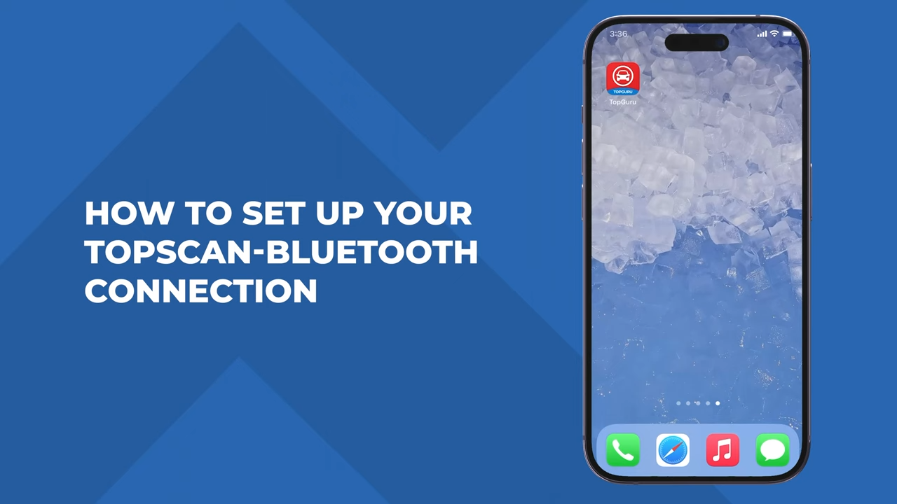TopScan iOS App Bluetooth Connection Tutorial